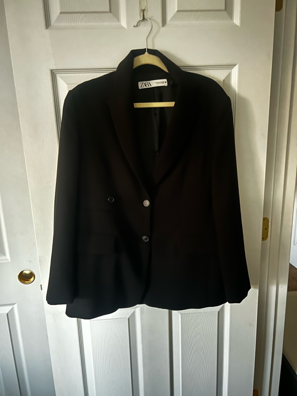 ZARA Black Tailored Women's Blazer Jacket